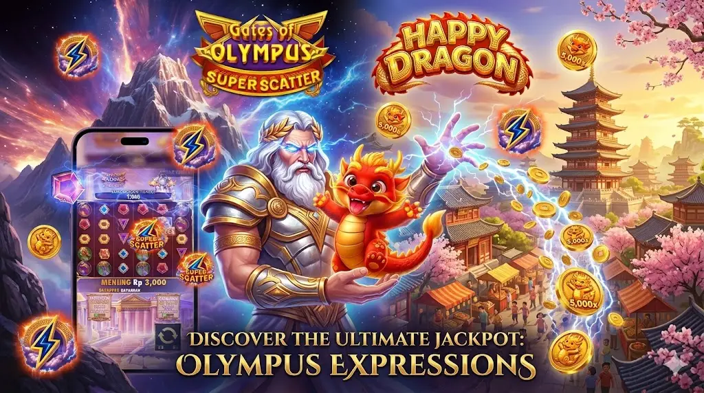 Slot  Happy Dragon Online Naga Meriah dengan Wild Expanding dan Multiplier Hingga 500x